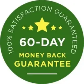 100% Risk Free 60-Day Money Back Guarantee
